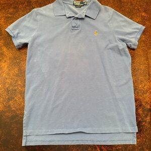 Polo by Ralph Lauren Men's Classic Blue Polo Shirt